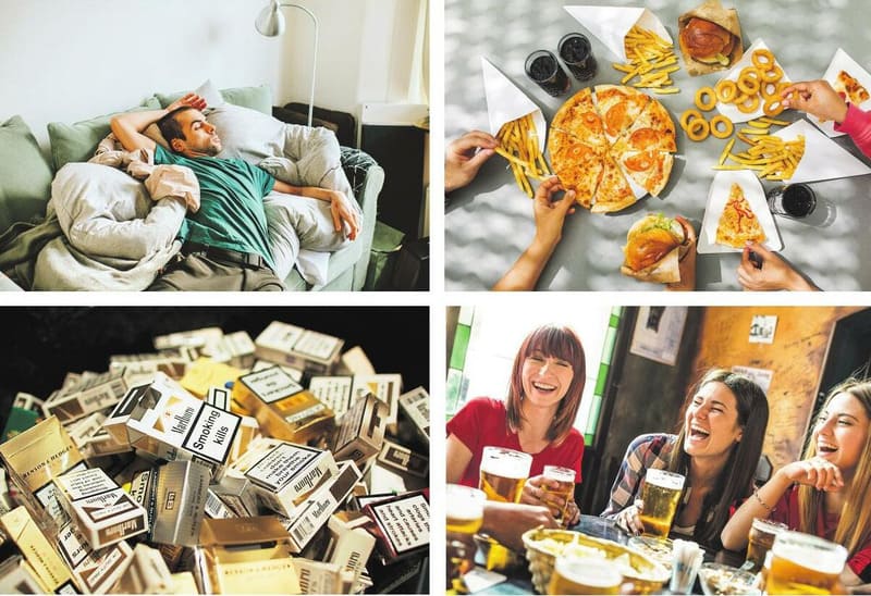 Thói quen sinh hoạt thiếu khoa học cũng là nguyên nhân dẫn đến mụn trứng cá bọc
